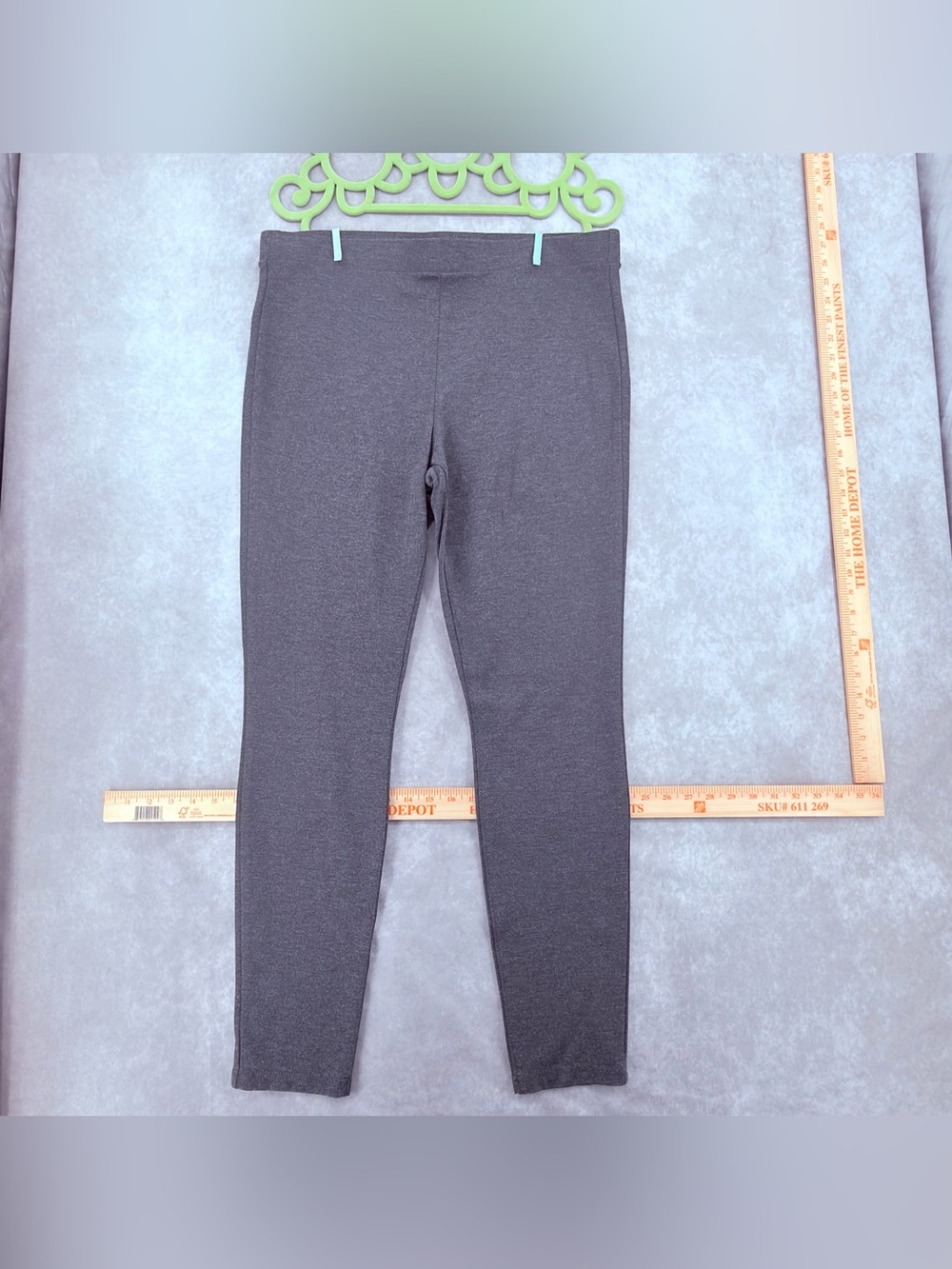 a.n.a Women's Charcoal Gray Leggings